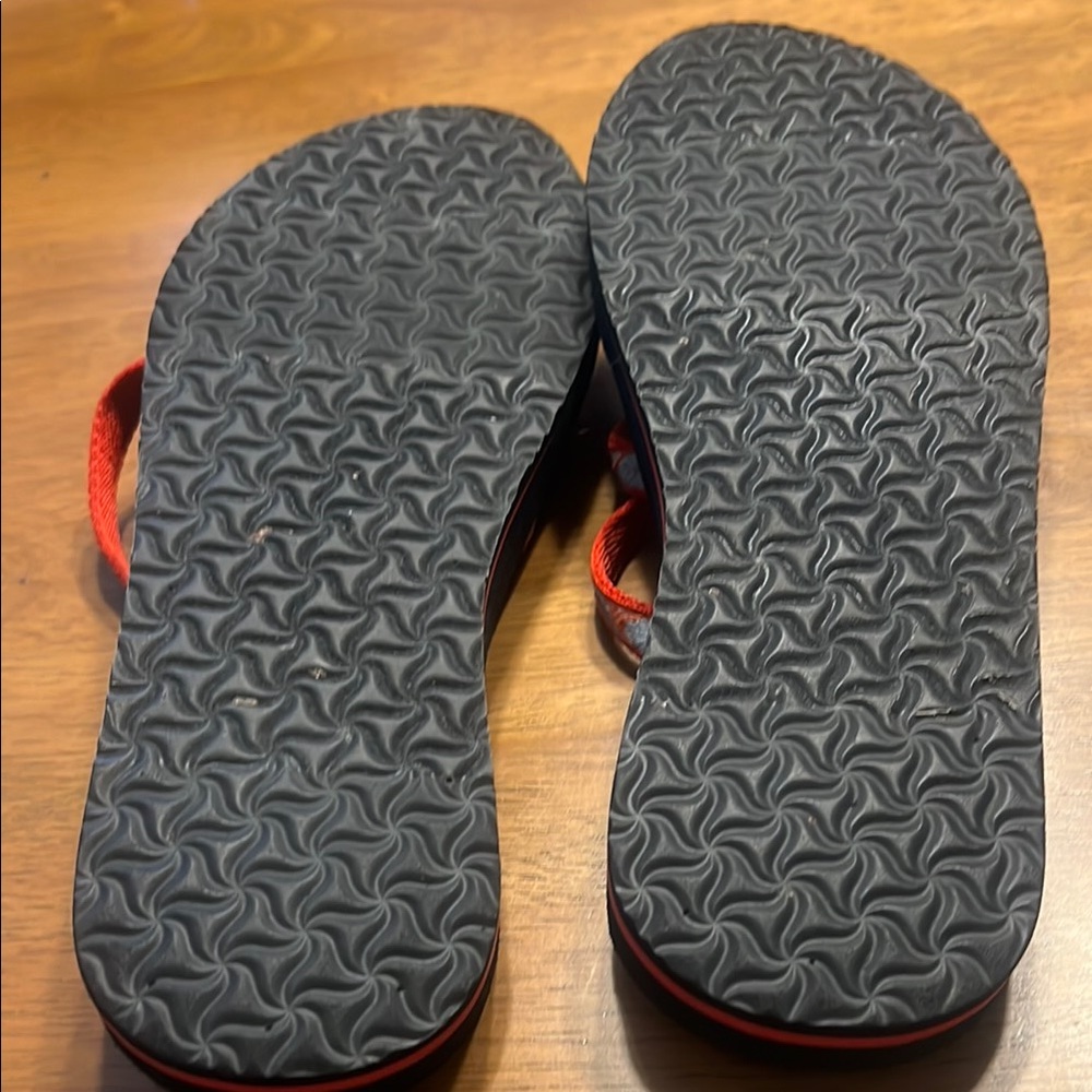 Teva Red and Black Patterned Sandals - Picture 3 of 3